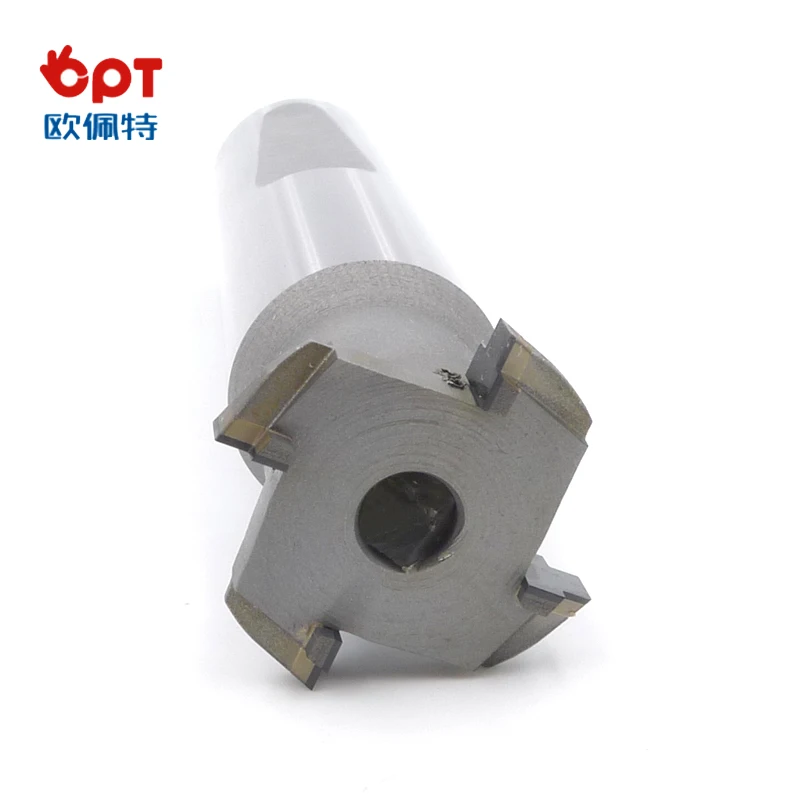 Side groove forming PCD milling cutter