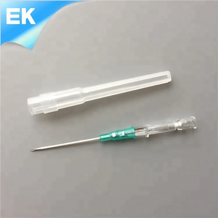 Цветные синие/розовые/зеленые медицинские принадлежности IV Cannula желтый инъекционный и инструмент для прокола OEM лечение EO Gas 5 лет CN;JIA