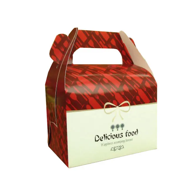 wholesale cheap custom printed paper inserts cookie packaging cupcake boxes 6