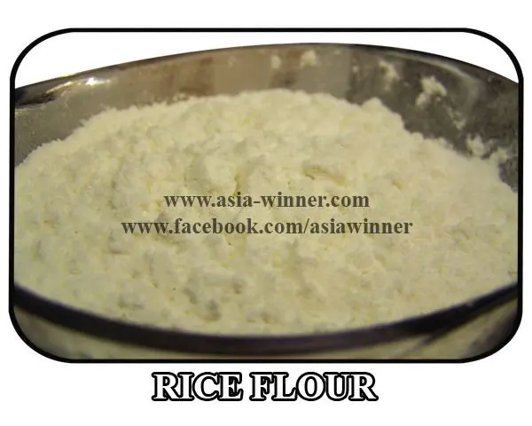 100% Clean and Pure Rice Flour (Oryza sativa)