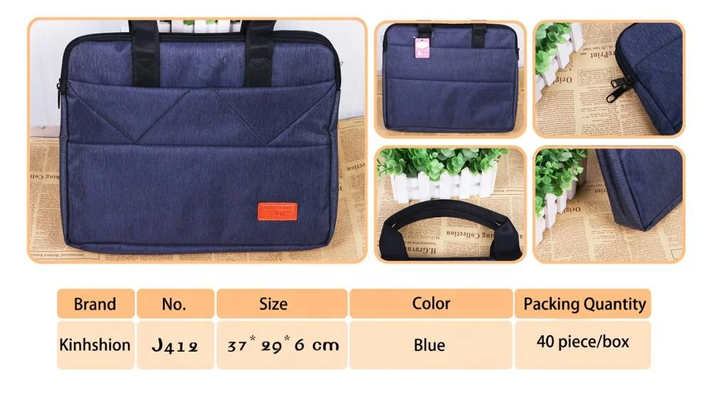modern style men waterproof briefcase  business laptop computer bag