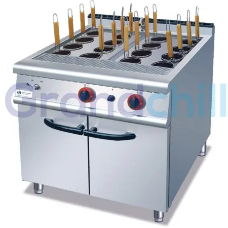 
Hot Sale 12 Baskets Commercial Gas Pasta Cooker Cooking Machine With Cabinet 