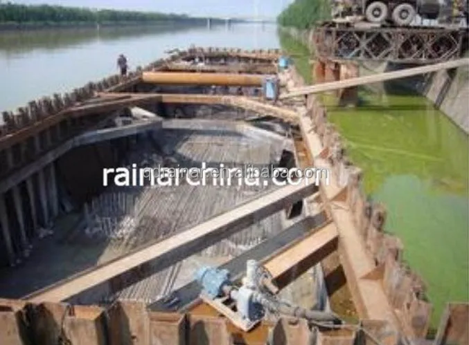 600-750 мм холоднокатаный U-образный стальной лист larsen