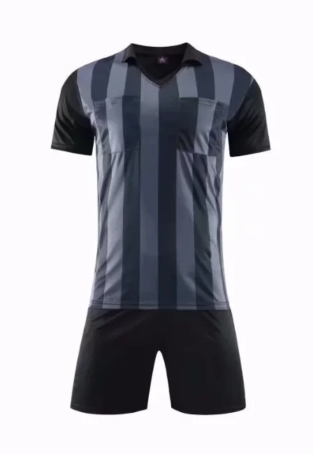 2021 2022  new no logo customize soccer sets Referee uniform Soccer Thai