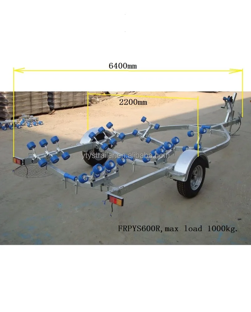 galvanized boat trailer FRPYS600R