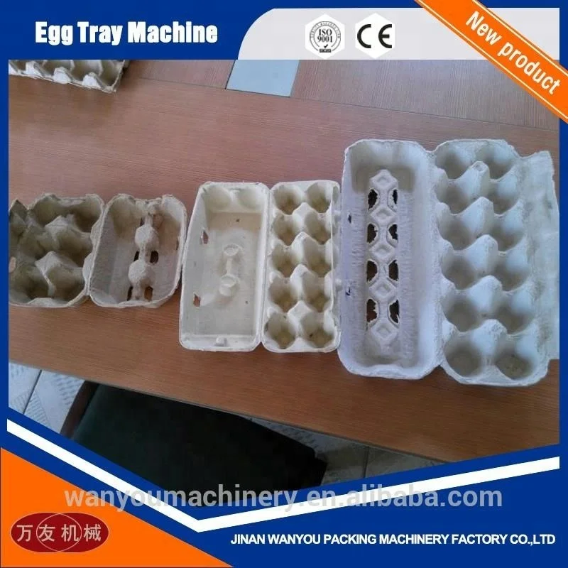 pulped paper molds egg tray/carton making machine of china