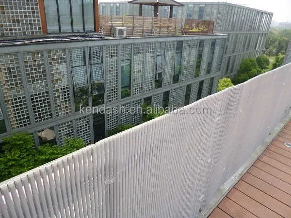 Garden fence pvc bamboo wall