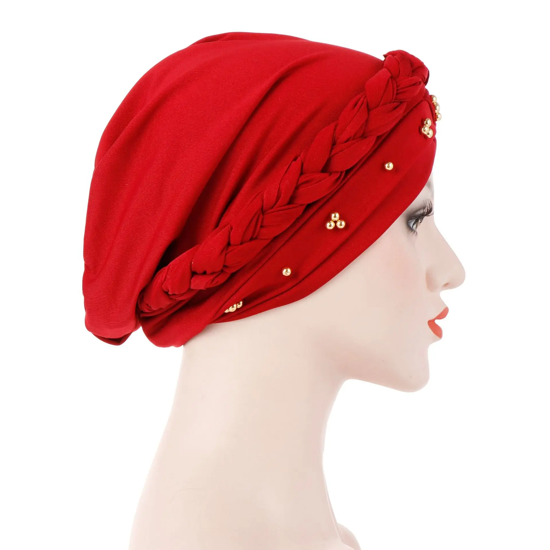 Good design Woman Headband Turban Hat Fashion Muslim Hijab Hat