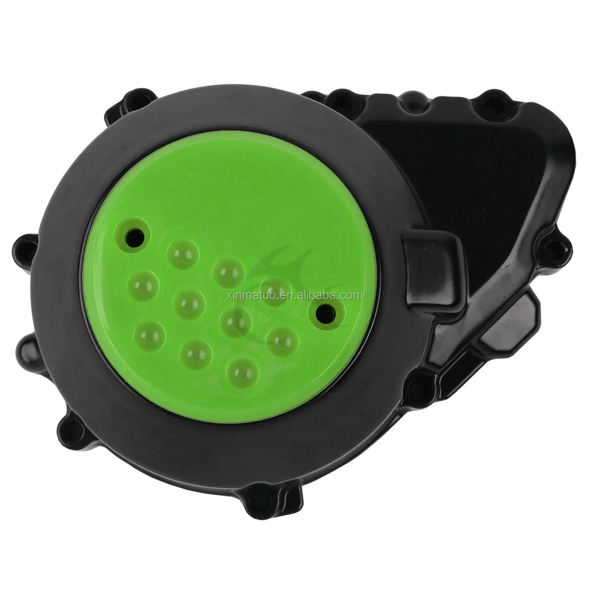 XF-2670-C Engine Stator Cover + Orange Clutch Cover For Kawasaki Z1000 2003-2006 04 05