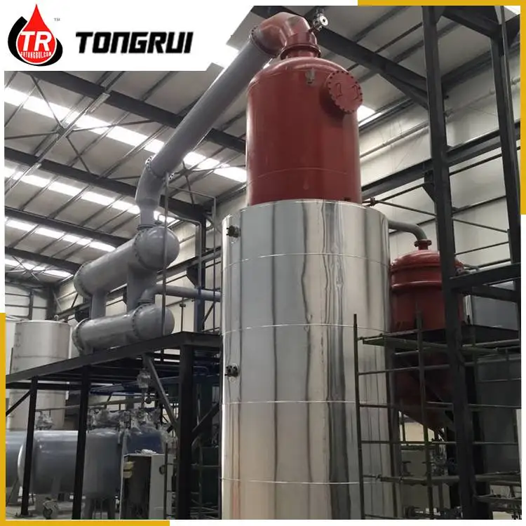 Установка для непрерывной переработки моторного масла