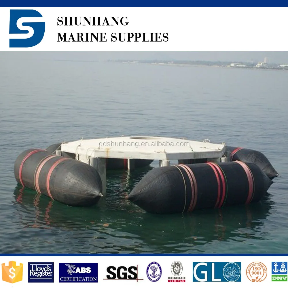 Marine anti-radiation damaged airbags / underwater air lift bags / water light weight bags
