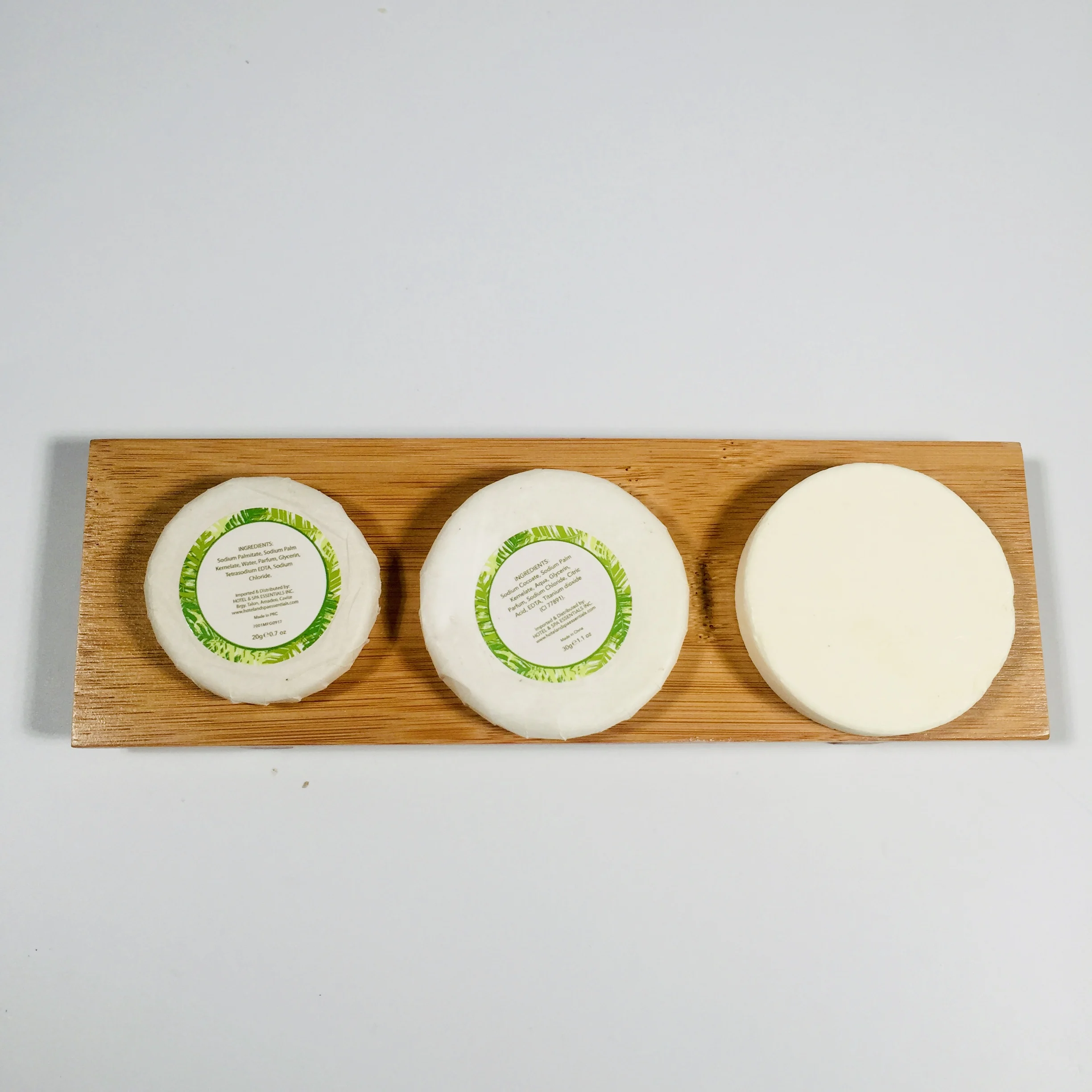 High Quality Hotel Mini Round Square Oatmeal Hotel Soap With Pleated/Paper/Plastic wrapped