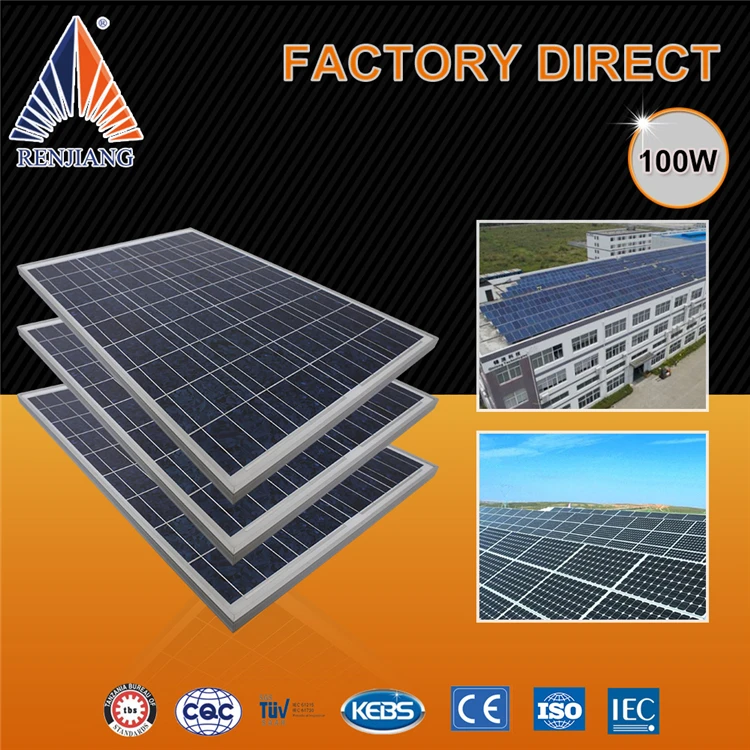 Best Price RJ Factory manufactures in china supply 100 watt folding pingxiang solar panel/solar panel for home usage
