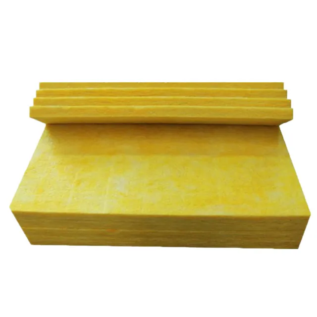 Density 48kg /m3 Glass Wool Acoustic Sound 50mm Thick Insulation Fiberglass Wool Board