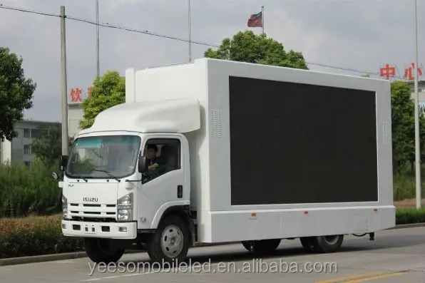 Led Mobile Truck with advertising led billboard