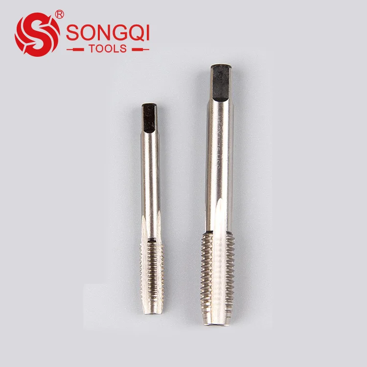 SONGQI  HSS Straight Flute Machine Thread Tap - M2 For Stainless Steel