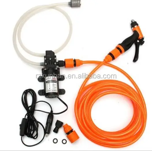 portable electric high pressure 12v dc car wash machine pressure washer
