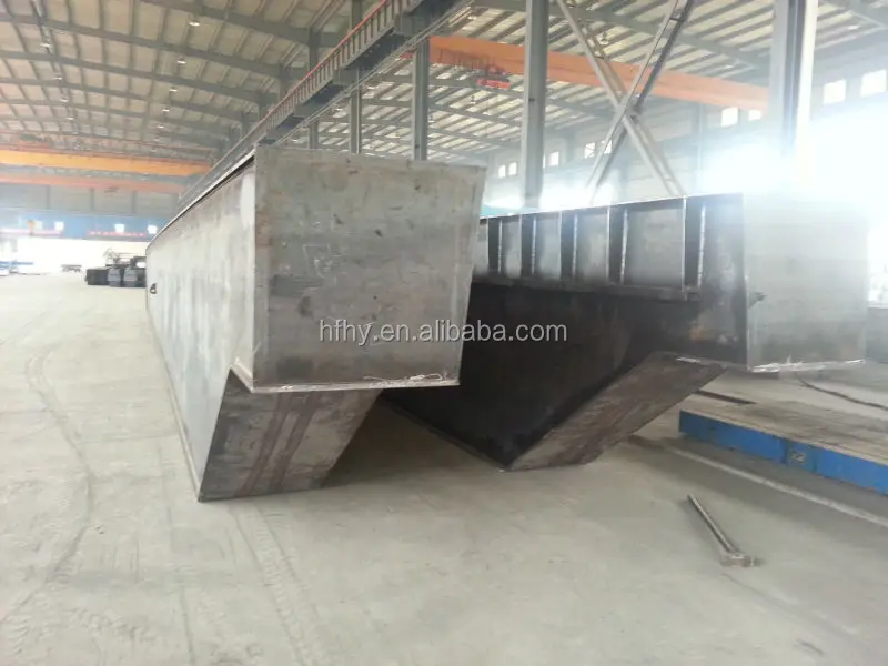 20 ton double girder twin beam radio remote control electric hoist overhead crane with hook