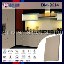 UV paint and acrylic laminated and new PETG laminated glossy MDF board for kitchen and home furniture