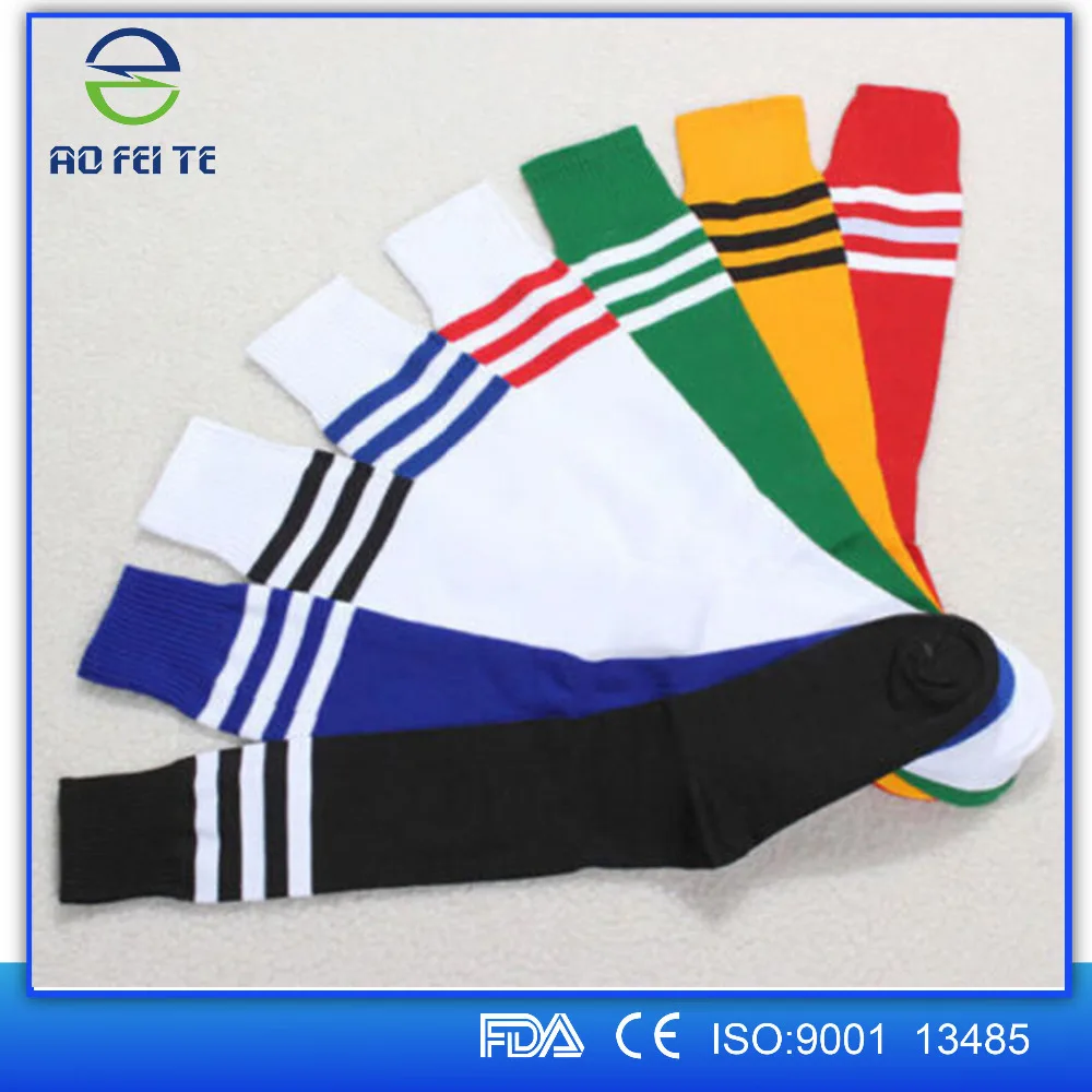 Hot Selling Aofeite Boys Girls Soccer Baseball Hockey Rugby High Socks Cheap Hockey Socks Football Team Socks