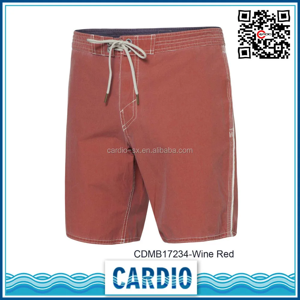 Модные цена от производителя индивидуальный вино красное печать плавание boardshort