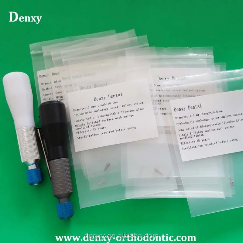 
Orthodontic Mini implants Dental titanium micro screw 