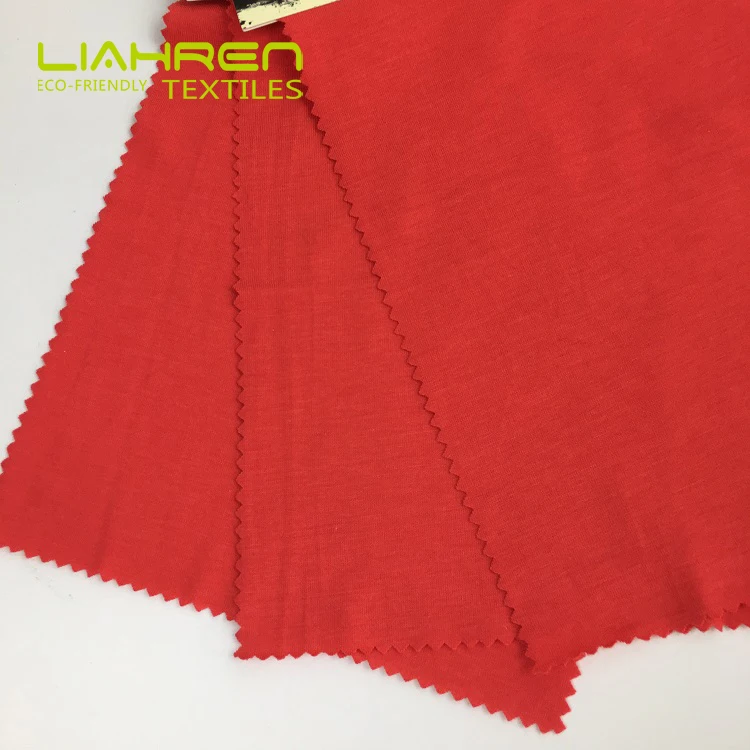 70% бамбук 30% хлопок Джерси футболка 140gsm