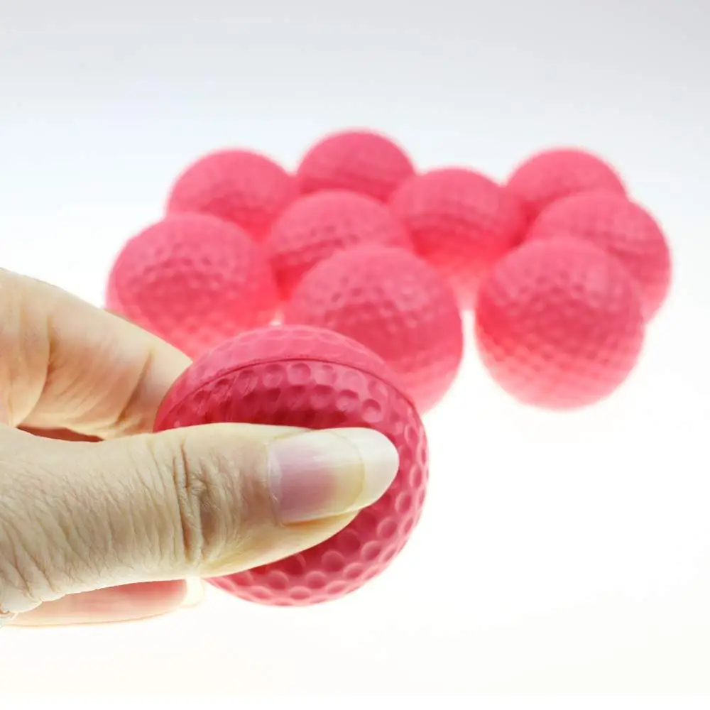 high quality golf foam sponge soft elastic practice indoor outdoor ball sales promotion custom logo colors practice golf ball