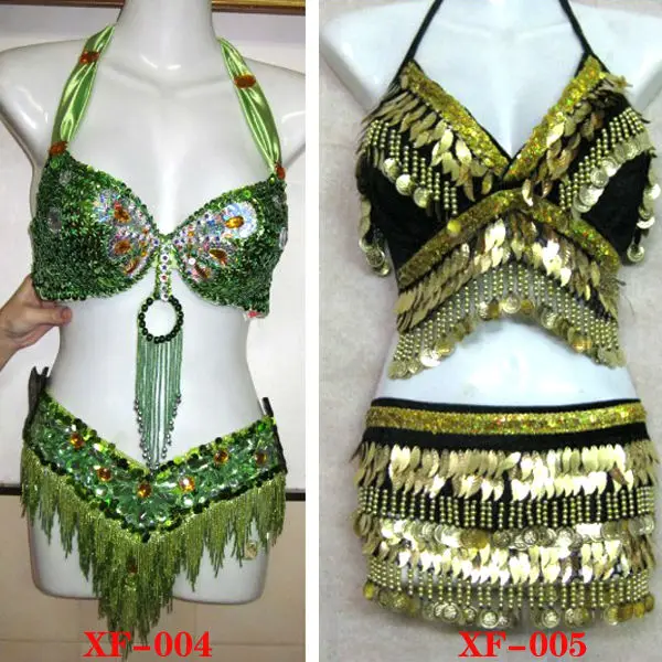2022  tassel sex belly dance bra and belt  selling(XF-004, XF-005)