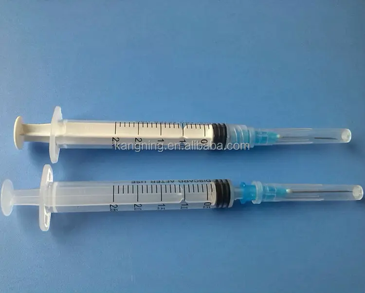 Disposable Syringe with needle, slip/lock-Factory price