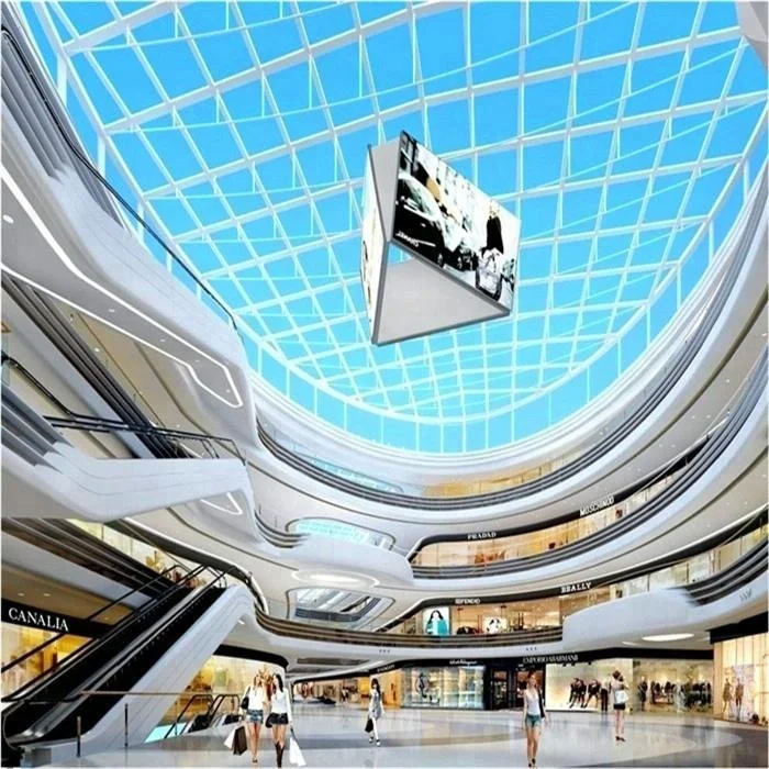 Prefabricated polycarbonate round skylight dome roof