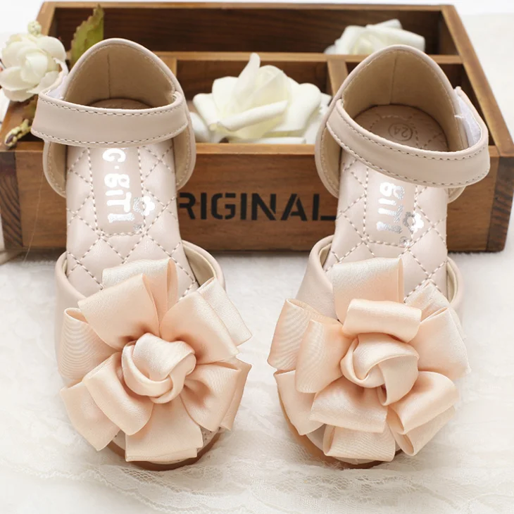 
YY10339S Hot model spring and summer girls bling princess shoes children dress shoes pink low heel flat shoes 2019 