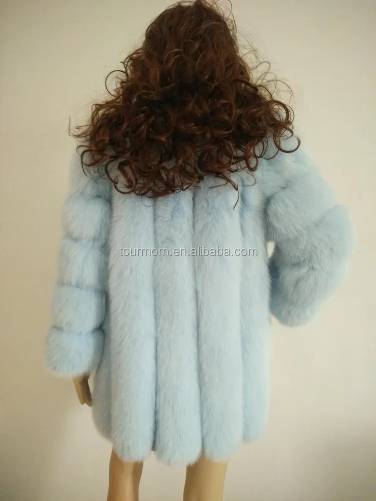 2017 High Quality long section Fox Fur Coat / Winter Coats For Women