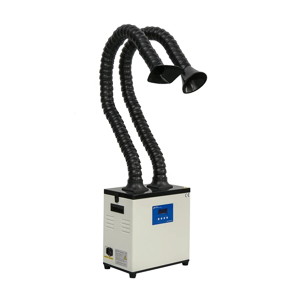 Pure-Air PA-300TD-IQ Dental Lab Dust Collector Vacuum Cleaner With Two Exhaust Arms