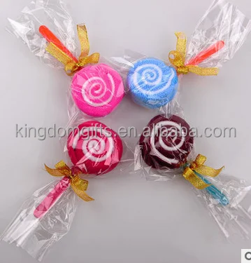 
Lovely Cotton candy bar towel creative gifts wedding gifts 