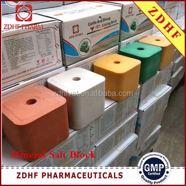 
Quality mineral salt blocks for cattle and sheep 