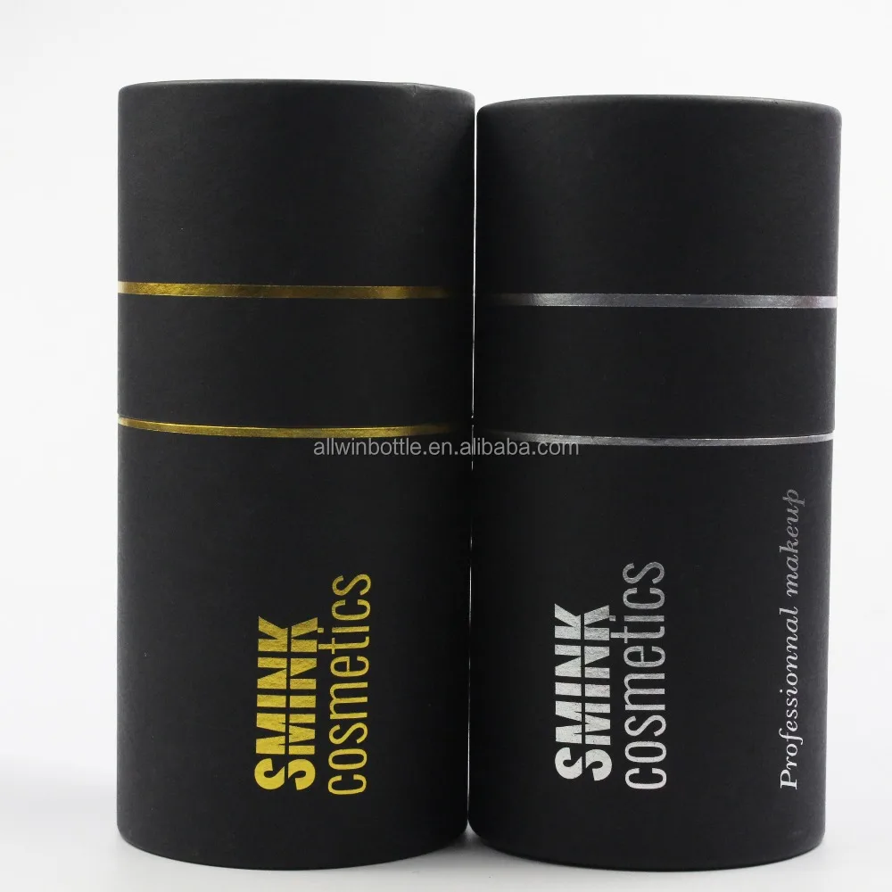 Decorative paper can paper tube box packing can luxury paper perfume box essential oil package