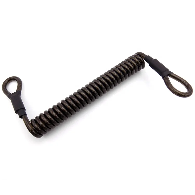3 мм защитный противокражный растягивающийся инструмент, пружинный шнур с петлей для безопасности