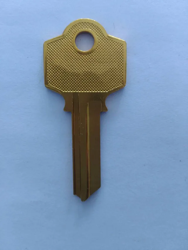 
Competitive Price Colorful Aluminum Titanium Key Blank Door Key Blank For Lock 