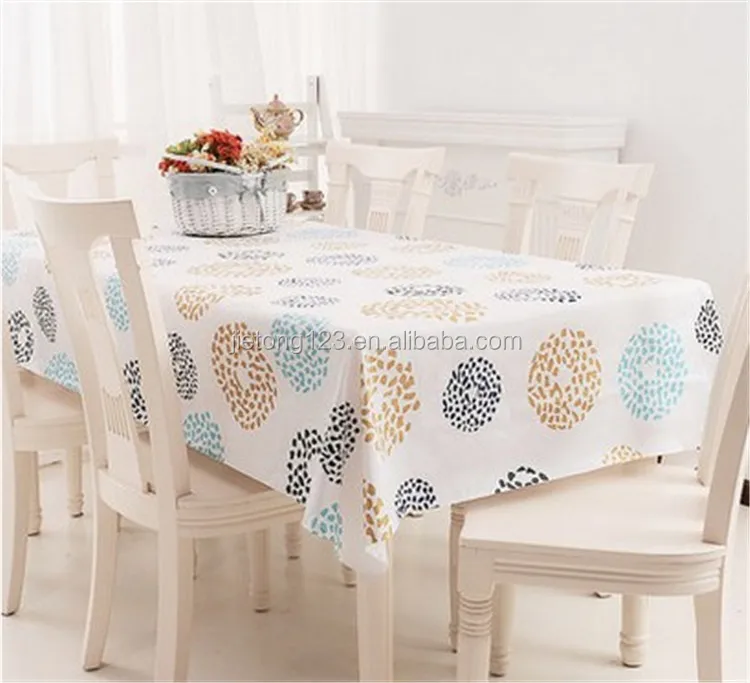 Oliproof waterproof Feature logo Printed wholesale disposable tablecloth