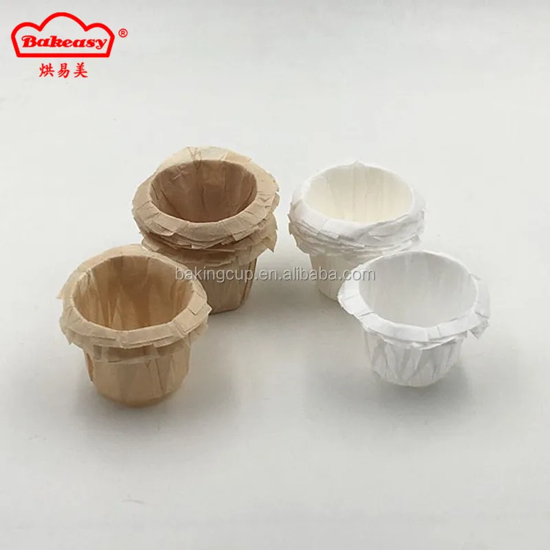 Coffee Filter Cups K Cup Natural Color Reusable Paper Coffee Filters