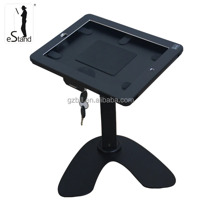 eStand BR23009 locked for 2017/2018 new ipad  display kiosk metal secure case