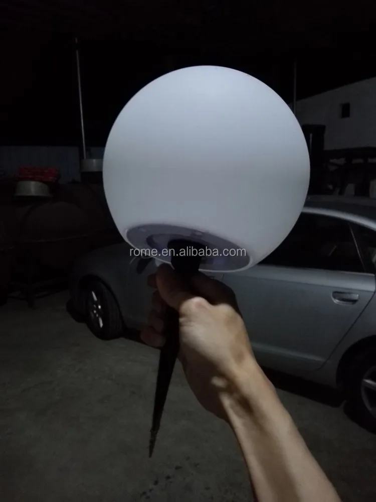
waterproof garden outdoor lighted led solar ball 