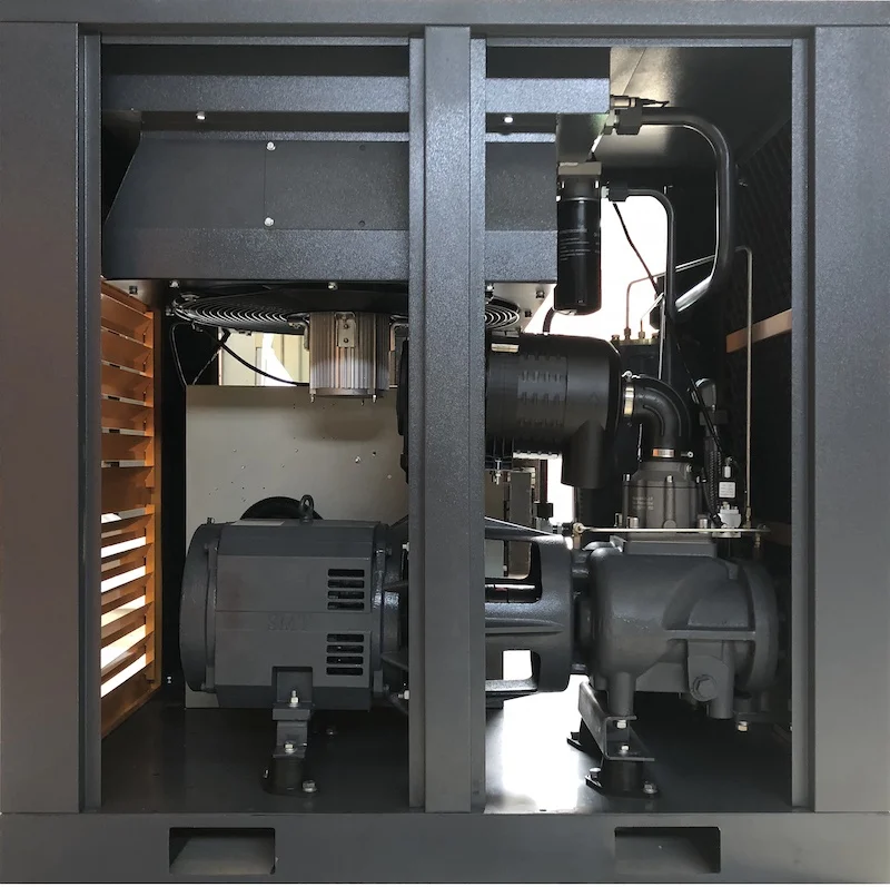11kw 15hp Permanent Magnet Variable Speed Drive Screw Air Compressor 440v 60hz Voltage