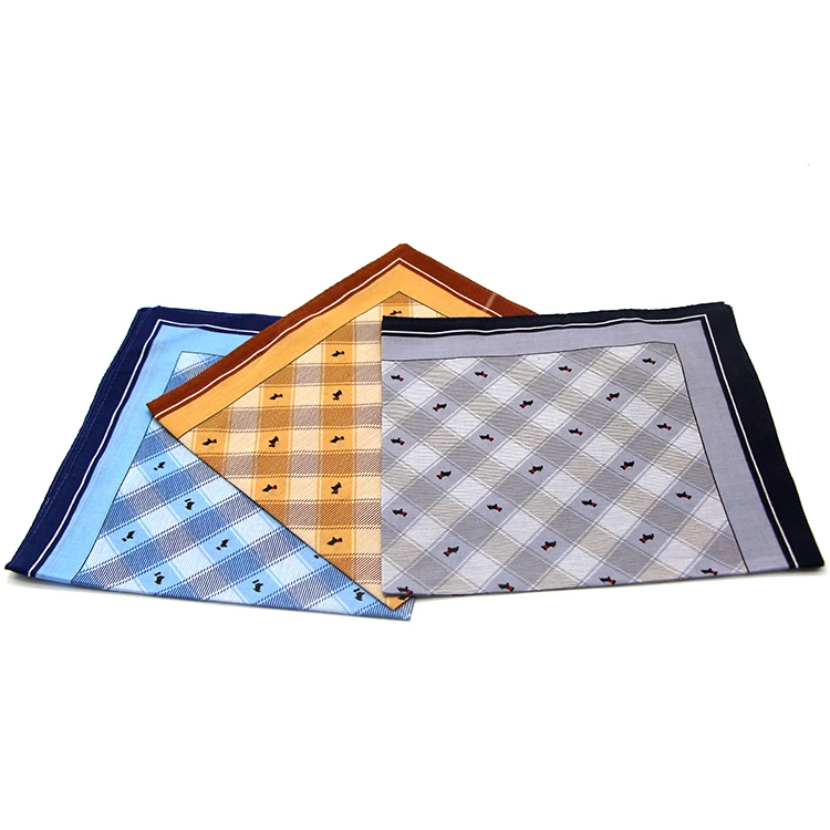 Китайский производитель, носовой платок из чистого хлопка с индивидуальным дизайном