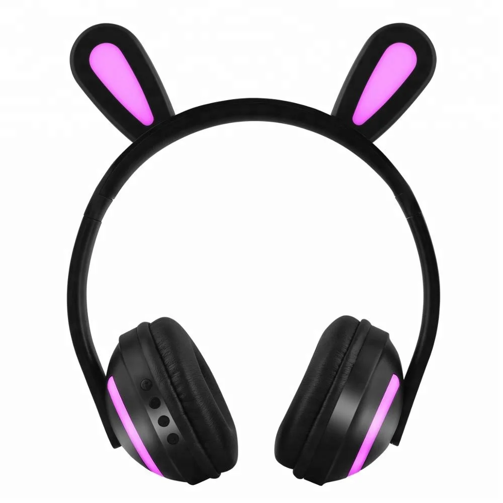 best product ZW-19C wireless rabbit ear earphone for computer and mobile phone headphone oem factory
