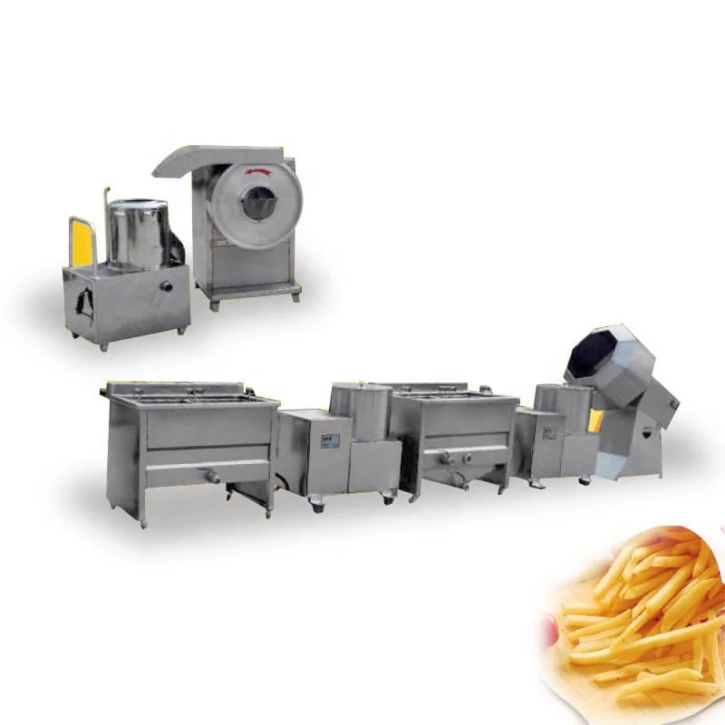 Semi-automatic Potato Chips Making Machine/ Frozen French Fries Production Line