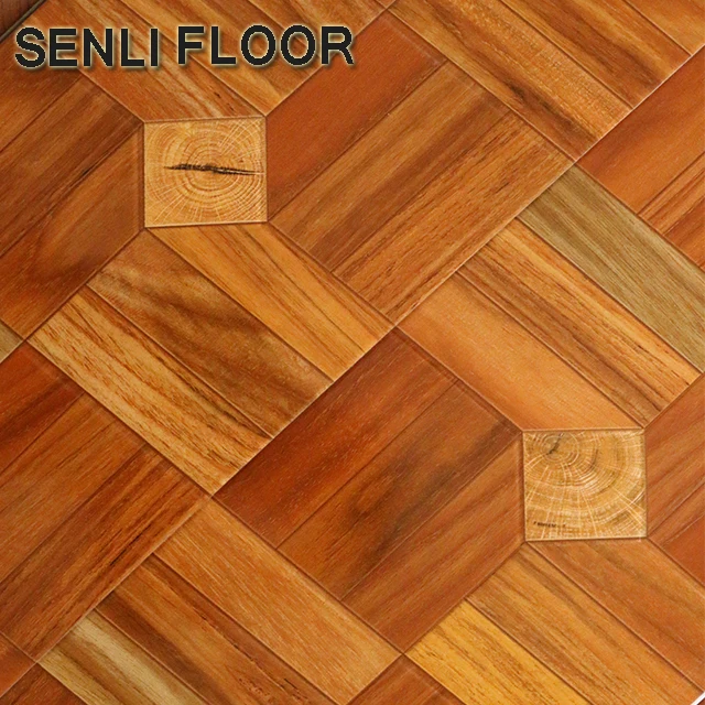 8mm 12mm Valinge click HDF high glossy shining parquet laminate flooring