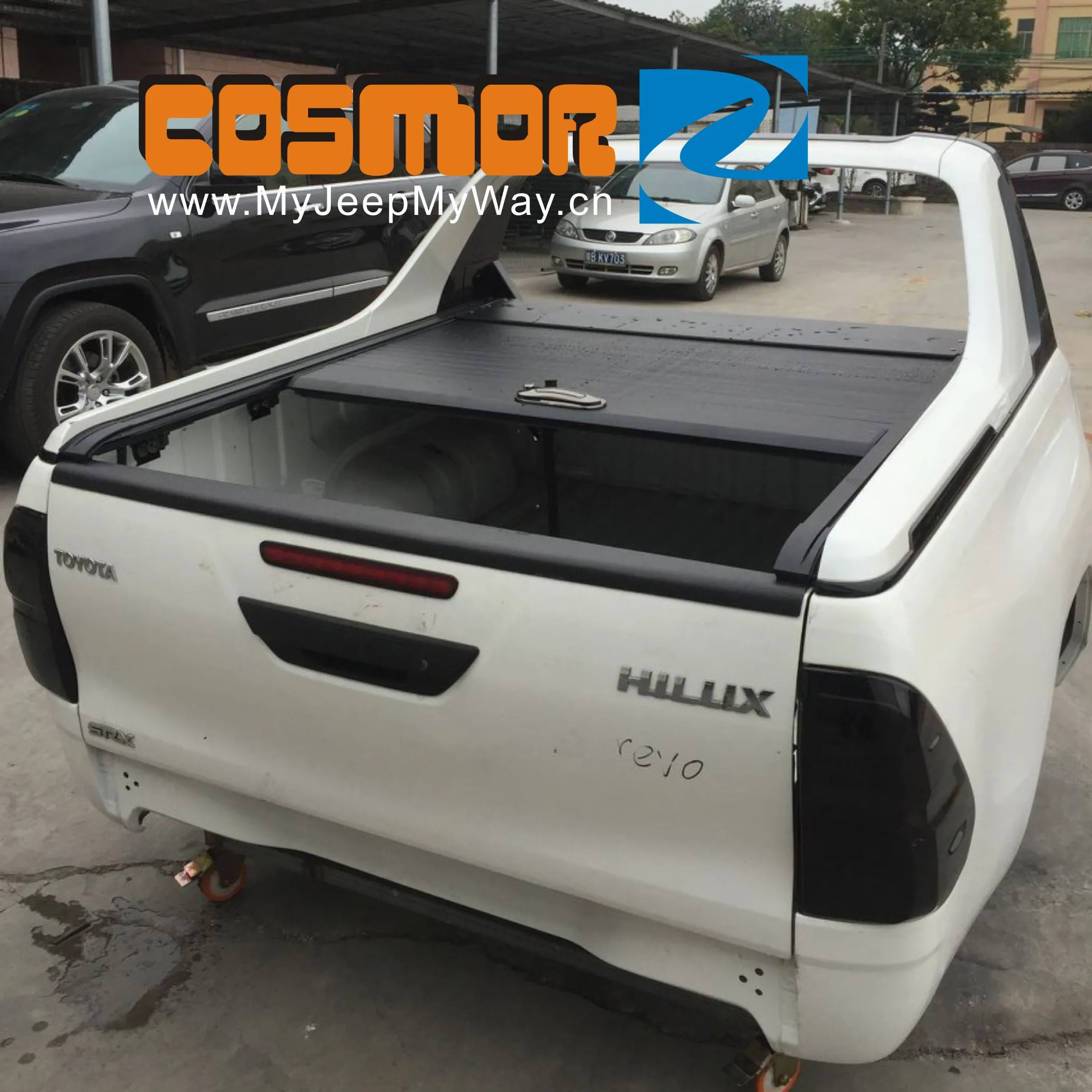  Алюминиевый Ролик затвора для пикапа Hilux Revo Rocco крышка алюминиевого роликового фильтра revo