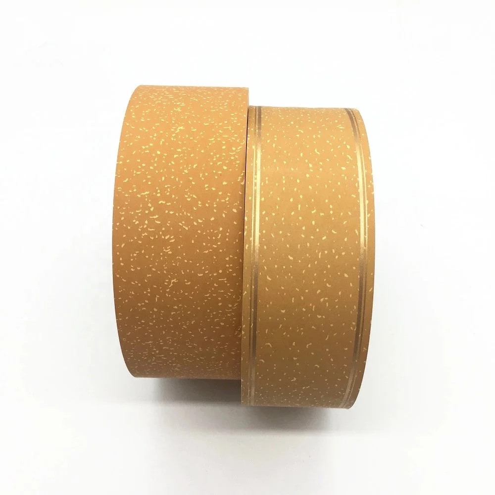 Gold supplier smoking logo printed yellow cork tipping paper cigarette tipping paper